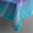 thumbnail image 5 of Rainbow Tie Dye Floral Pattern Square Tablecloth,Waterproof Square Table Cover,Wipeable Spillproof Washable Table Cover for Home Kitchen Party Decor 42"X42"(107x107cm), 5 of 6