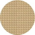 thumbnail image 1 of Ahgly Company Tapis d'Intérieur Lavables en Machine, Ronds, Transitionnels, Brun Cannelle, Ronds de 3', 1 of 7