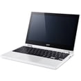thumbnail image 5 of Acer Chromebook R 11 CB5-132T-C32M - Flip design - Intel Celeron - N3150 / up to 2.08 GHz - Chrome OS - HD Graphics - 2 GB RAM - 32 GB eMMC - 11.6" IPS touchscreen 1366 x 768 (HD) - Wi-Fi 5 - white - kbd: US, 5 of 9