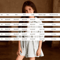 thumbnail image 3 of KVPLBQFD Girls Casual 2 Piece Outfit Long Sleeve Button Shirts Matching High Waist Drawstring Shorts Sets for Kids Beach Vacation Summer Outfits Trendy Teen Girl Clothes, 3 of 8