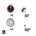 thumbnail image 3 of Blackstone Griddle Knob Replacement Kit, 4-Piece, 3 of 8