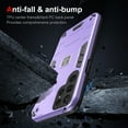 thumbnail image 5 of Feishell Military Shockproof Samsung Galaxy S24 Ultra Case [2 Layer Structure][Military Grade Anti-Drop] Hard Slim Camera Protection Rugged Case, Heavy Duty Protective Case for S24 Ultra,Purple, 5 of 7