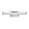 thumbnail image 1 of 18 in. Optic Satin Nickel LED Bath Vanity Wall Light, 1 of 1