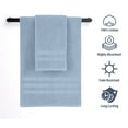thumbnail image 3 of Home Sweet Home 100% Cotton 6-Piece Bath Towel Set - Extra Soft Bath Towels, Sky Blue, 3 of 4