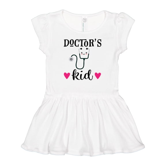Inktastic Doctors Kid Physician Stethoscope Girls Baby Dress