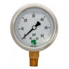 Zenport LPG60-10PK Liquid Filled Pressure Gauge 0-60 Psi- Box of 10