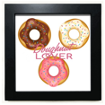 thumbnail image 1 of Three Western Dessert Food Black Square Frame Picture Wall Tabletop, 1 of 3