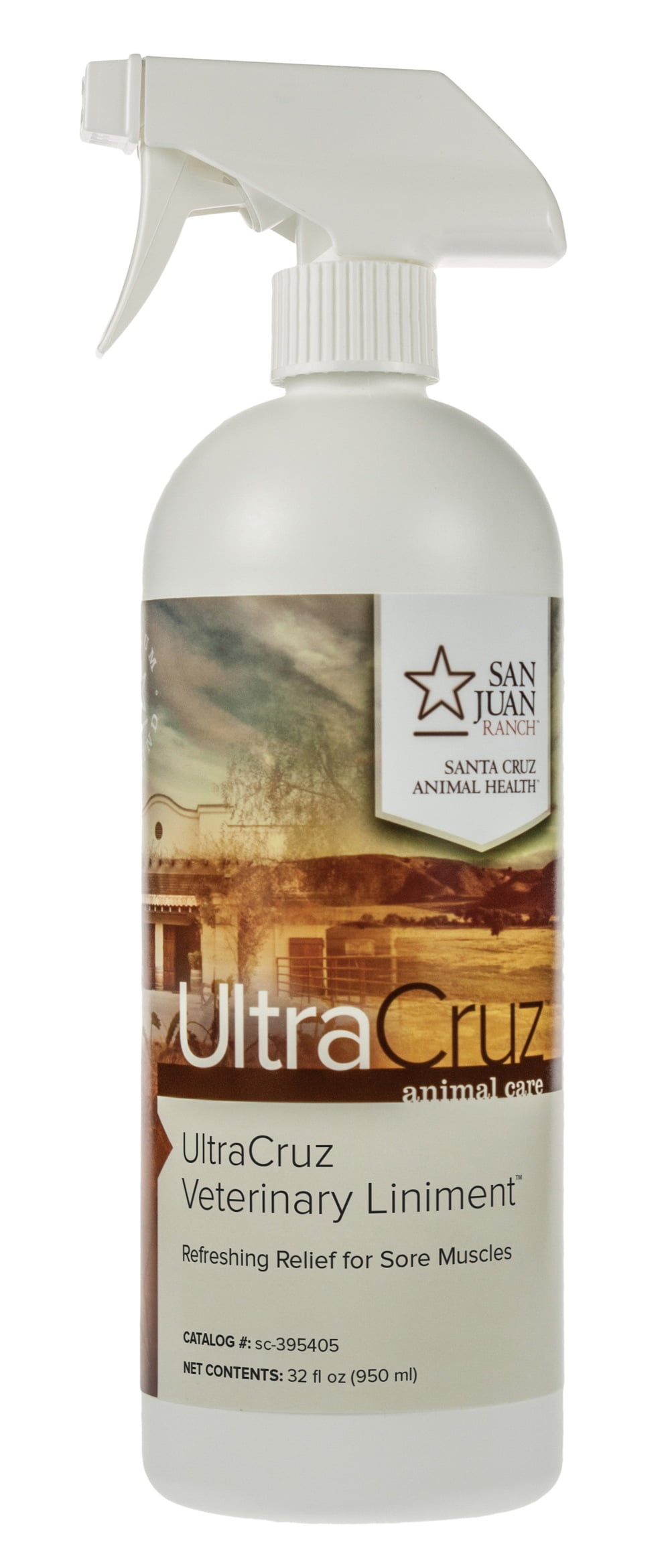 UltraCruz Veterinary Liniment Spray for Horses, 32 oz