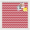 thumbnail image 2 of PinPix ArtToFrames 13x13 Custom Cork Bulletin Board    Poster Board Has a Fabric Style Canvas Finish, Framed in Satin White Frame (PinPix-511), 2 of 5