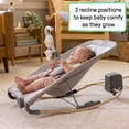 thumbnail image 4 of Ingenuity Keep InMotion Automatic Baby Rocking Seat for Ages 0-6 Months, Soulful Skies, Gray, 4 of 17