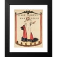 thumbnail image 2 of James Montgomery Flagg 19x24 Black Modern Framed Museum Art Print Titled - Stage Women's War Relief (1917), 2 of 5