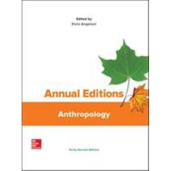Pre-Owned Annual Editions: Anthropology (Paperback) 126018031X 9781260180312