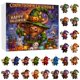 thumbnail image 1 of Conjunto De Colgantes De Halloween 2D Con Sombrero De Bruja Y Toro Colgantes De Halloween 2D Con Toro Colgantes De Halloween 2D De Acrílico Conjunto De Colgantes De Halloween Con Palabras De Moda 2D, 1 of 8