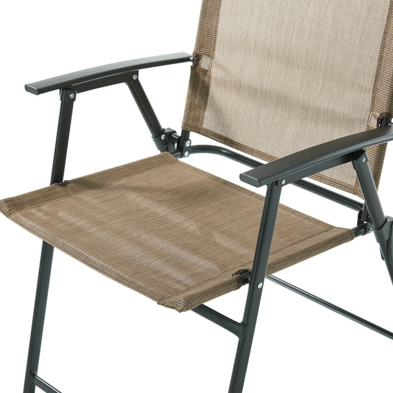 Mainstays pleasant grove sling folding chair set clearance of 2