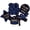 Blue, variant on 1 Set Class of 2026 Centerpieces Sticks, Graduation Decorations Cake Toppers, Graduation Theme Party Decorations Supply Silver