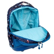 J World Boys And Girls Duo 18 Rolling Backpack With Lunch Bag For School And Travel, Spaceship