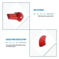 thumbnail image 4 of Red Gear Shift Knob Cover Kit Trim for 2015-2023 Gearbox Head Cover, 4 of 5