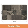 thumbnail image 3 of Tapis de Salle de Bain 20x32 Pouces : Lavable en Machine, Réversible, Idéal pour Entrée, Cuisine, Chambre - Tapis de Sol Intérieur et Extérieur avec Design en Couches, Accueil, 3 of 5