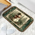 thumbnail image 6 of 1pc Snowman Absorbent Non-Slip Bathroom Thickened Flannel Rug Decor,Soft,Quick Drying,Suitable For Indoor/outdoor Use,Bathrooms,Bedrooms,Kitchens,Terrace,Laundry Rooms,16"x24", 6 of 9