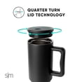 thumbnail image 4 of Vaso Simple Modern Trek de 1,2 litros con asa y tapa con pajita gráfica, 4 of 10