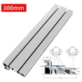 thumbnail image 1 of Bgsha Aluminium 75 Type Miter Track T-Slot T-track Backer Sliding Brackets 300-600mm, 1 of 9