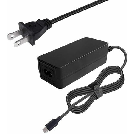 Charger For Lenovo Yoga C740-14IML 81TC000JUS 2-in-1 Laptop 65W AC Power Adapter