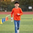 thumbnail image 4 of Abcomgle Boys Long Sleeve Tops 10-12 Casual 3D Print Crewneck Shirts for Kids Boys Fall Basic Boys Tops Cotton Boys Shirts, 4 of 6