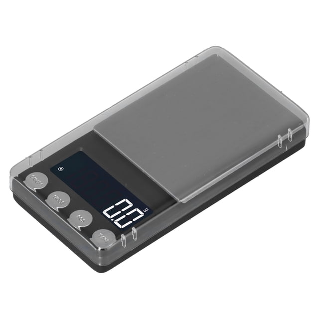 Báscula electrónica digital de bolsillo para joyas con pantalla LCD para pesaje de alta precisión de 500 g/0,1 g