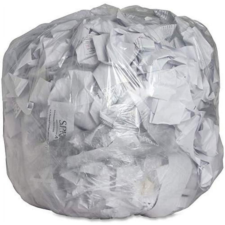 Ox Plastics Clear Can Liners Trash Bags - Large Transparent, Heavy-duty  Recycling Garbage Bags - Perfect for Commercial Use for Anywhere -39 Gallon  