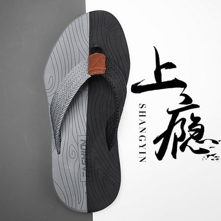 

flip-flops men‘s summer new casual flip-flops men‘s sandals wear non-slip beach sandals