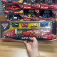 thumbnail image 1 of Juego de 5 figuras de Disney Pixar Car Lightning McQueen, camión contenedor, Jackson Storm Mack Uncle Truck, coches de juguete extraíbles, regalo, 1 of 6