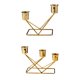thumbnail image 1 of 2 Candelabros Geométricos Nórdicos para Sala de , Decoración de Escritorio, 1 of 9