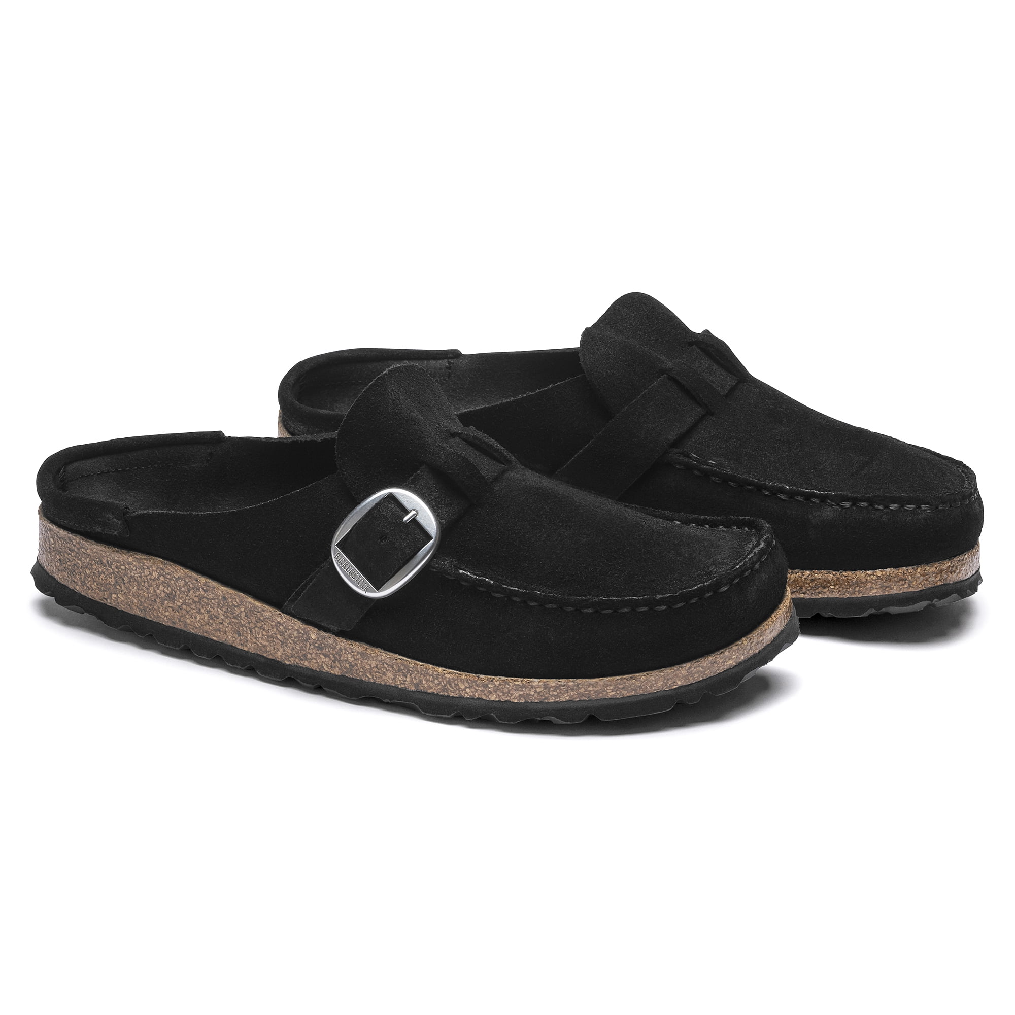 Birkenstock Buckley Unisex Shoes Size 9, Color: Black