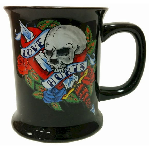 Big Pete's Tattoo Art 'Love Hurts' Mug