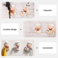 thumbnail image 2 of Chef Design Wall Plug Hook Bathroom Hook Cable Retainer Wall Adhesive Hook, 2 of 8