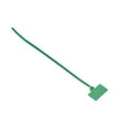 thumbnail image 4 of 6 Inches Cable Zip Ties Label Tag Mark Self-Locking Nylon Green 120 Pack, 4 of 5