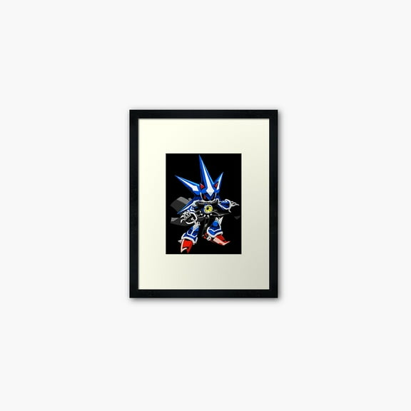 Kna Prints - Poster Neo Metal Sonic Art, UNFRAMED-8x12