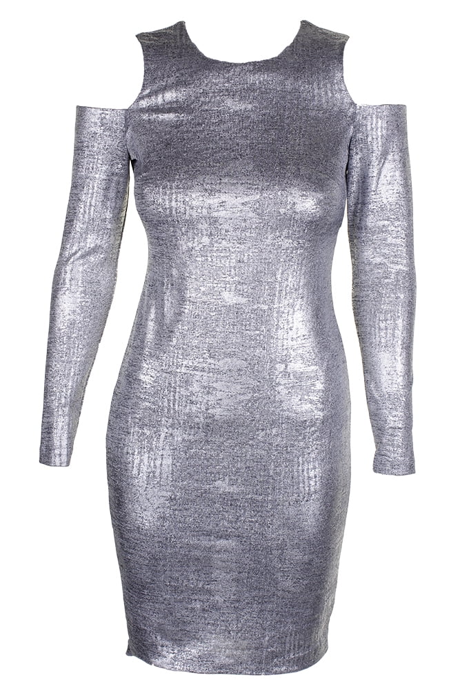 calvin klein cold shoulder sheath dress