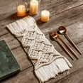 thumbnail image 4 of HOOWIFFY Heat Resistant Non Slip Table Mats Cotton Table Protection Home Family 1Pack, 4 of 5