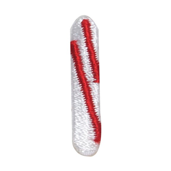 ID 8234E Lot of 3 Peppermint Stick Patch Hard Candy Embroidered Iron On Applique