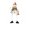 B, variant on YingYouFu 10PC Cute Nutcracker Christmas Tree Ornaments Decorations, Xmas Hanging Decoration, Unique Indoor Outdoor for Xmas Tree Home Windows Or Wreath Decor