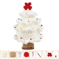 thumbnail image 4 of CEHVOM Christmas Wool Christmas Tree Diy Material Kit Christmas Gift Knitting Making Birthday Children Gift, 4 of 5