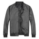 thumbnail image 5 of Chaquetas Hanzidakd para hombre, abrigos de invierno y otoño, manga larga, color liso, cuello alto, bolsillo con cremallera completa, ligeras, gabardinas holgadas, cárdigan informal, tops, gris, L, 5 of 8