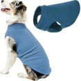 thumbnail image 1 of xianyou-Gooby Gilet en Polaire Extensible - Bleu Acier, 3TG, 1 of 4
