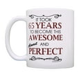 thumbnail image 3 of 65th Birthday Gifts Took 65 Years to be This Awesome Perfect 11oz Ceramic Coffee Mug with Handle, 3 of 7