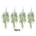 thumbnail image 4 of Plantas artificiales Cateissary, decoración interior, 4 piezas, bajo mantenimiento, amarillo, 4 of 6