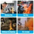 thumbnail image 3 of Healifty Red Fire Blanket Heat Insulation Professional for Kitchen Grill Camping 1Pc, 3 of 7