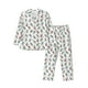 thumbnail image 1 of Fotbe Milk Tea Pijama de Hombre con Estampado de Manga Larga, Conjunto de 2 Piezas, Ropa de Dormir Suave y Cómoda con Bolsillos-XX-Large, 1 of 7