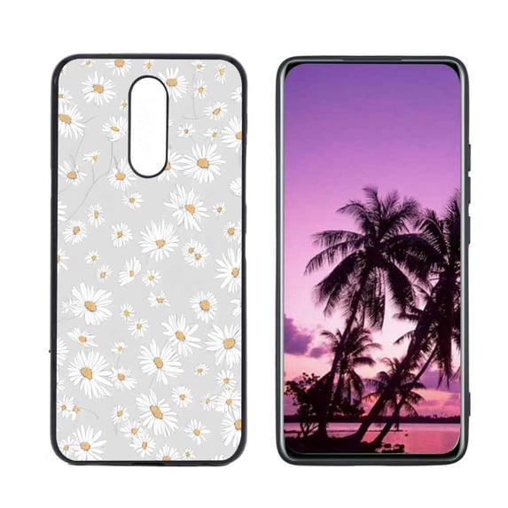 Daisies-Floral-2-175 Phone Case, Degined for LG K40 Case Men Women, Flexible Silicone Shockproof Case for LG K40