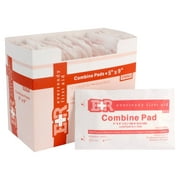 Ever Ready First Aid 5" x 9" Sterile Combine (ABD) Pads - 20 Pack Abdominal Pad